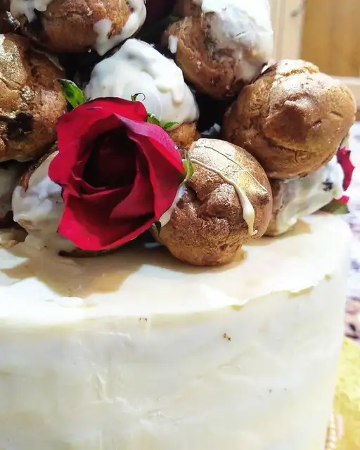 Floral Wedding Cake