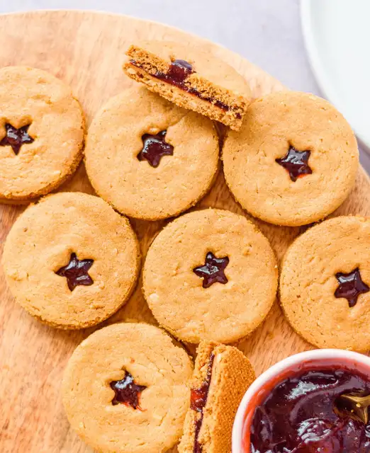 Peanut Butter & Jelly Cookies