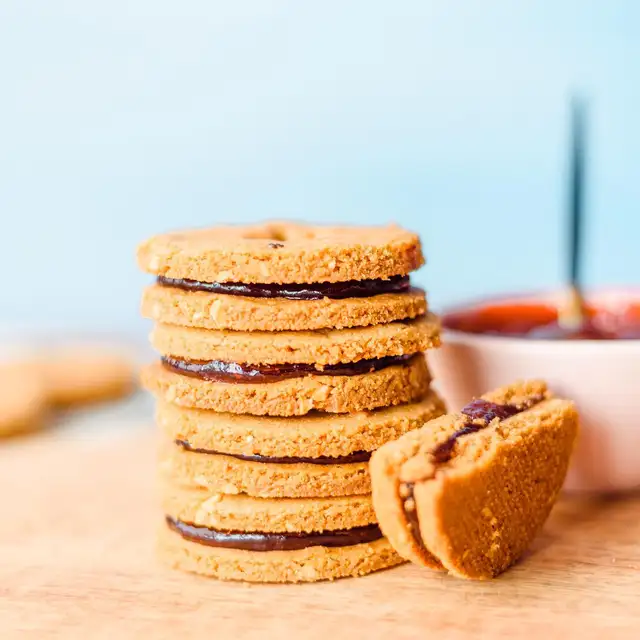 Peanut Butter & Jelly Cookies